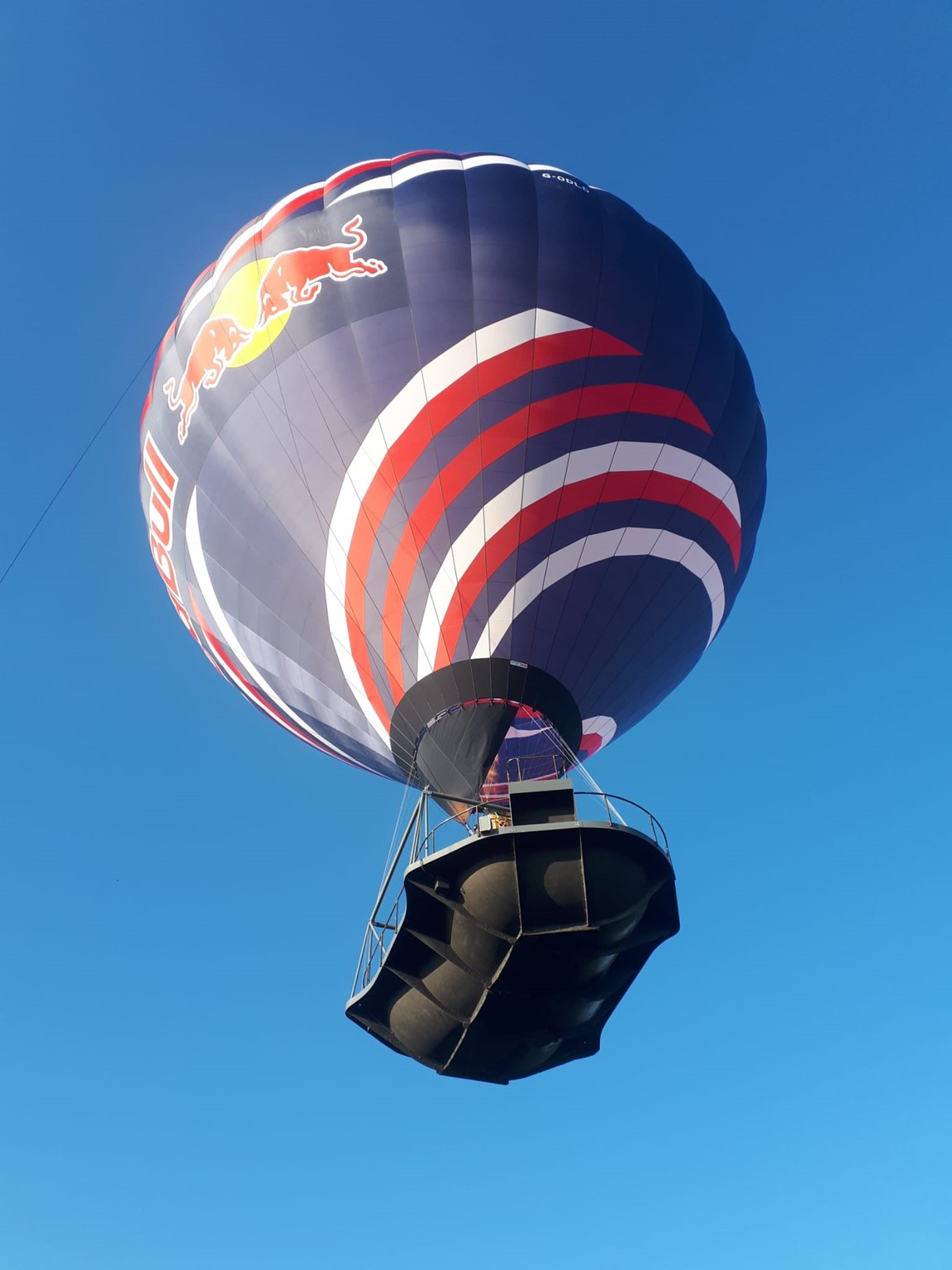 Red Bull balloon from below